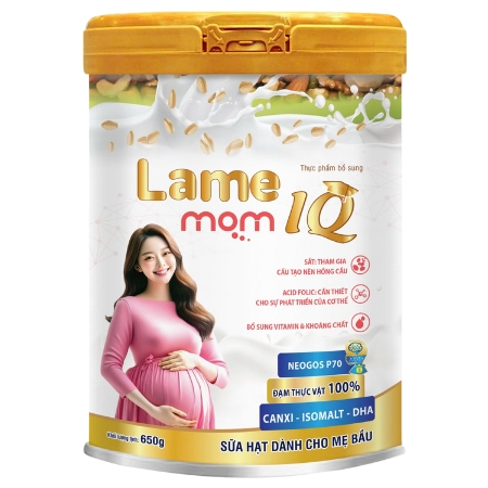 Sữa hạt dành cho mẹ bầu Lame Mom IQ 650g
