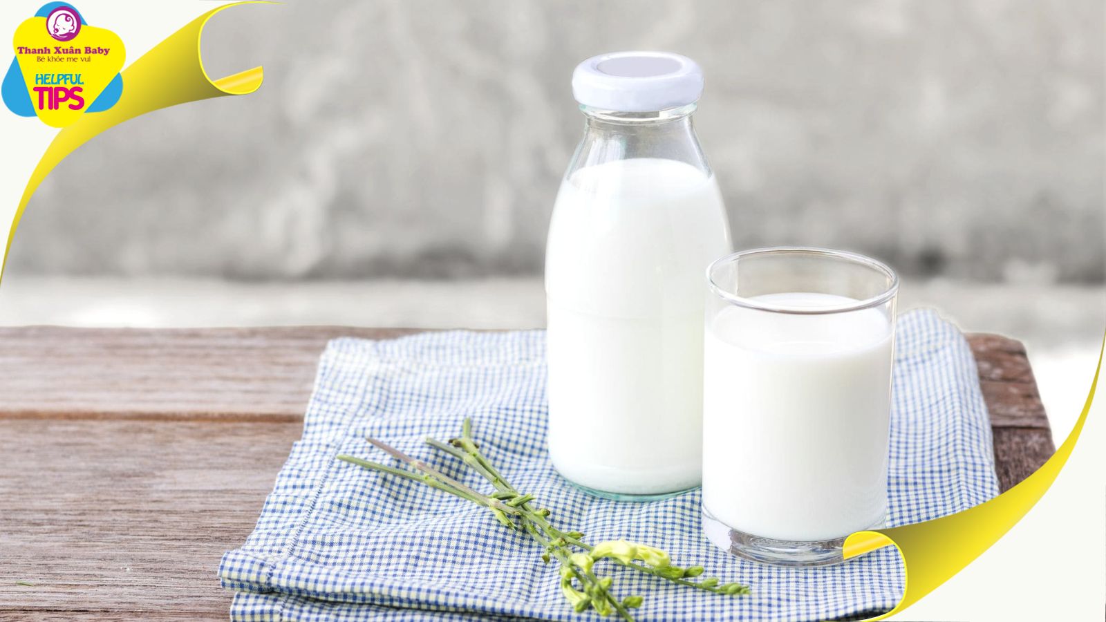 Lợi ích khi uống sữa tươi không đường