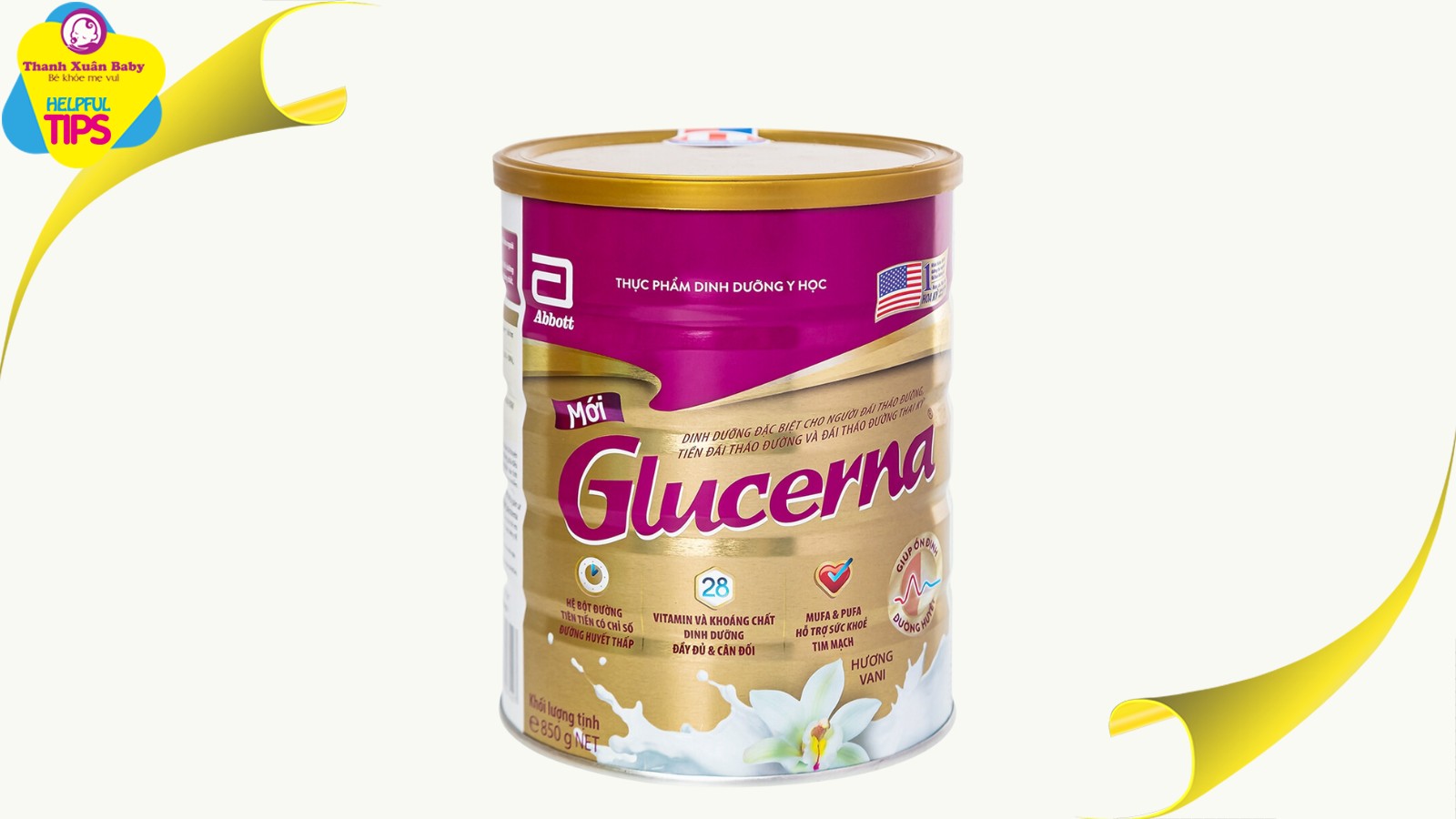 Sữa bột Abbott Glucerna