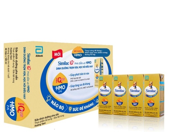 Sữa bột pha sẵn chất lượng cho bé từ 1 tuổi - Sữa pha sẵn Similac Gain Plus IQ