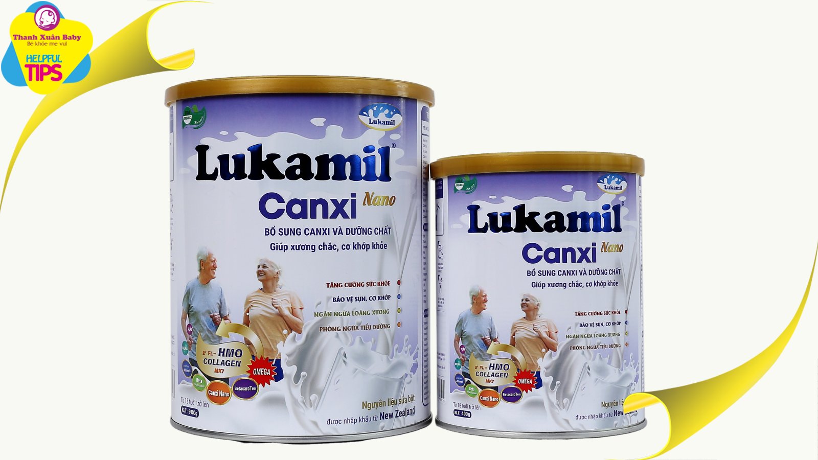 Sữa bột Lukamil Canxi