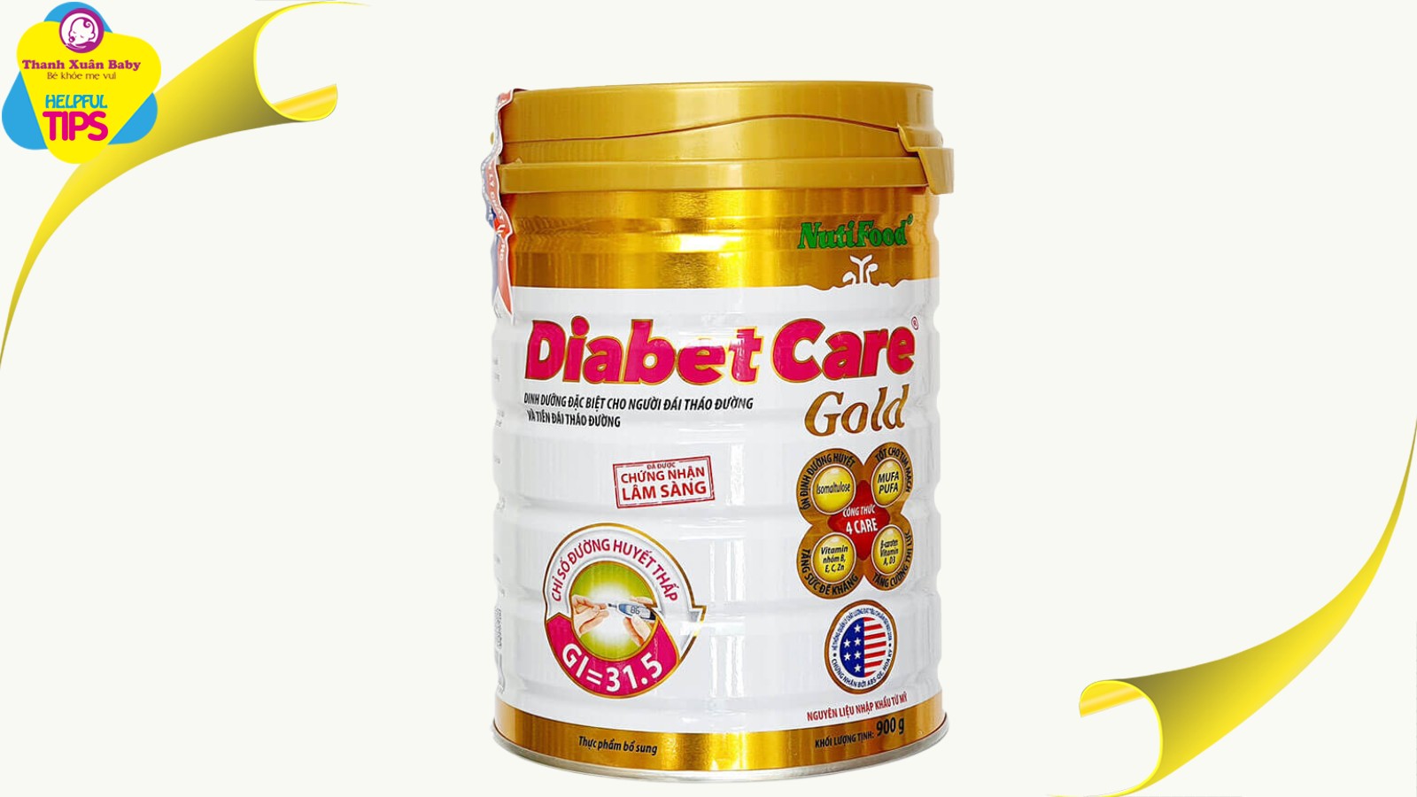 Sữa Nuti Diabetcare Gold