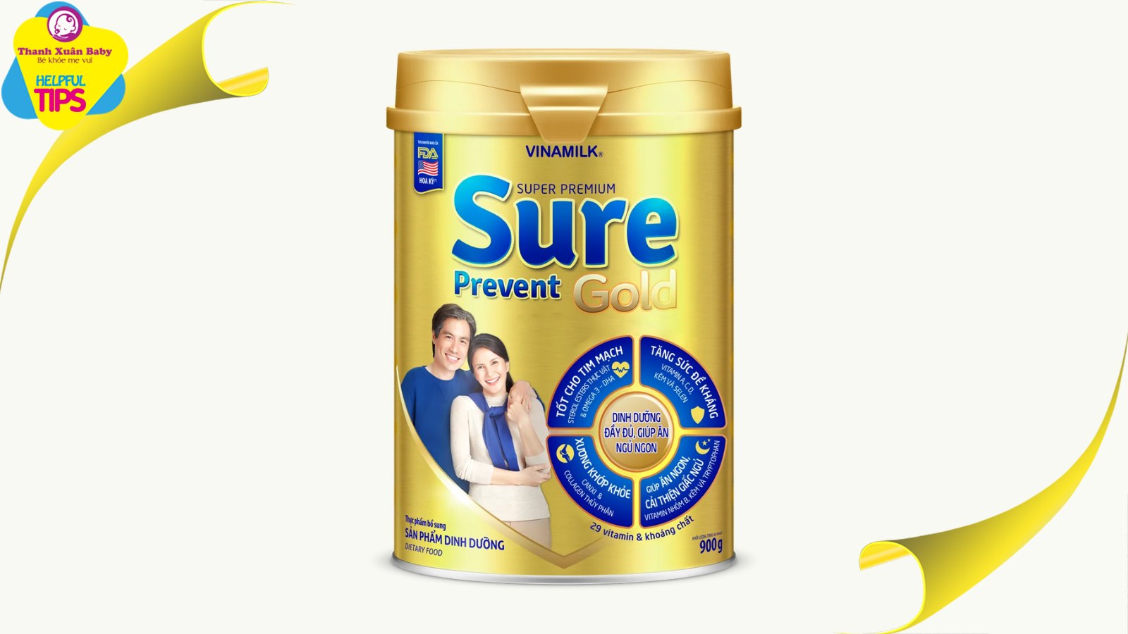 Sữa Sure Prevent Gold