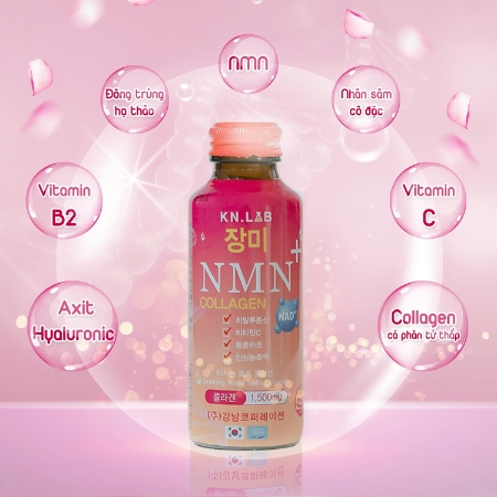 Nước uống đẹp da Collagen NMN+ Kn Lab Hàn Quốc