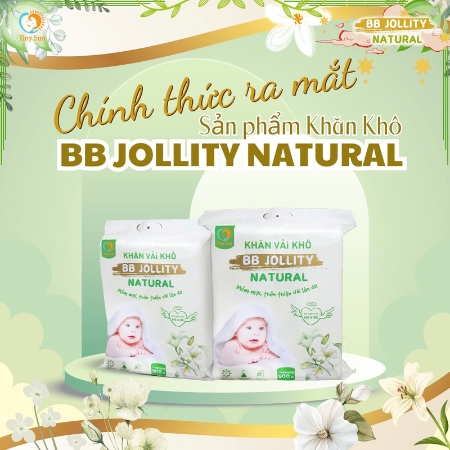 Khăn khô BB Jollity Nature 900g