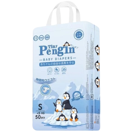 Tã bỉm Tiny Pengin S-50 dán