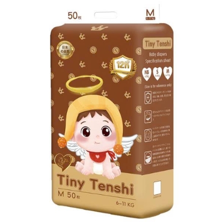 Tã bỉm Tiny Tenshi M-50 dán