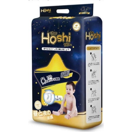 Tã bỉm Tiny Hoshi size S-56 dán