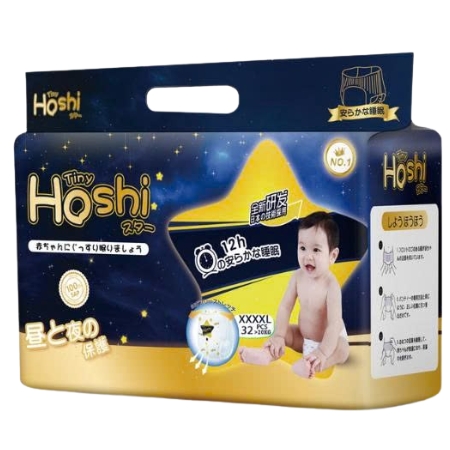 Tã bỉm Tiny Hoshi size 4XL-32 quần