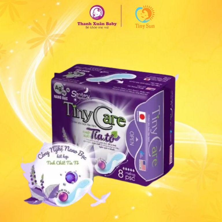 Băng vệ sinh Tiny Care có cánh