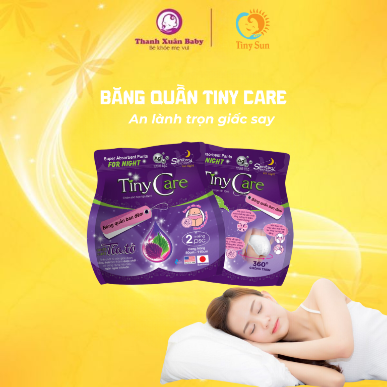 Băng vệ sinh Tiny Care sau sinh
