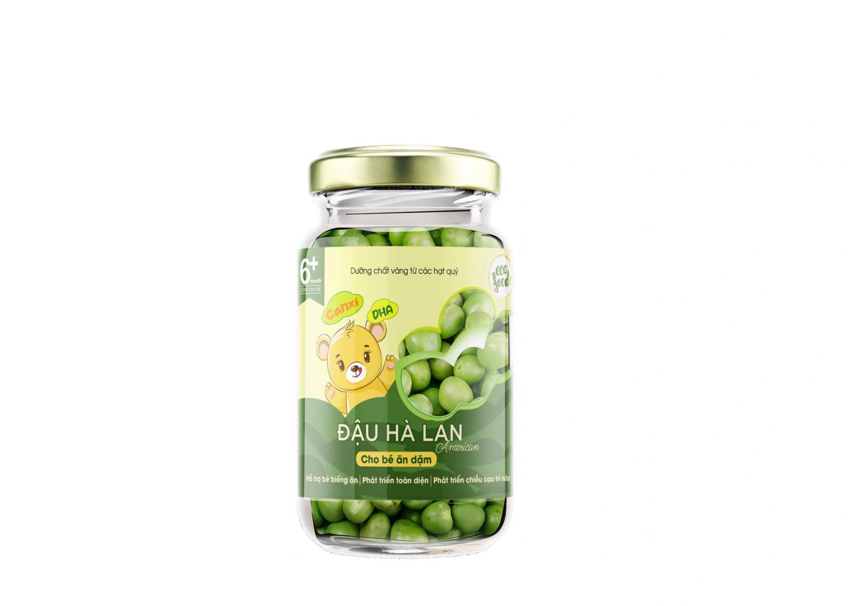 Hạt Đậu Hà Lan Ecofood 130g