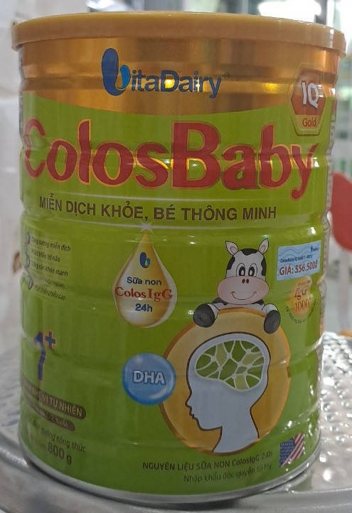 Sữa COLOSBABY IQ Gold 1+ 800G (trẻ từ 1-2 tuổi)