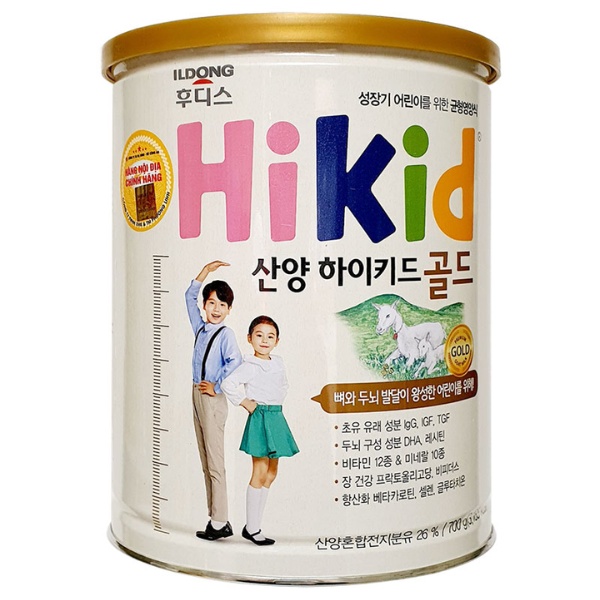 Sữa bột HIKID dê núi 700g