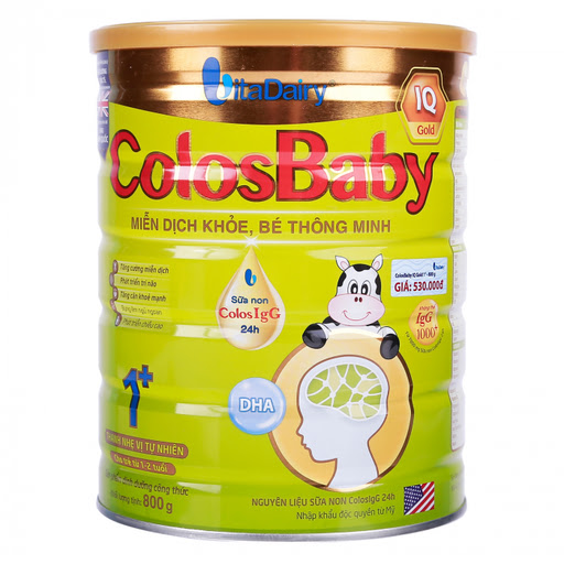 Sữa bột ColosBaby Gold 1+ (800g)