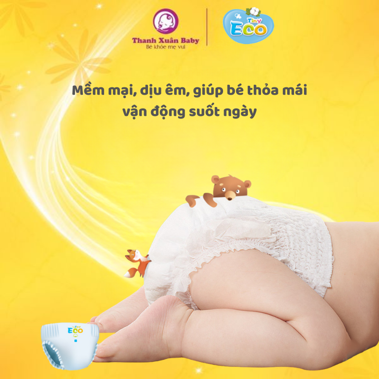 Tã bỉm Tiny Eco Newbone 50 dán